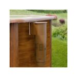 Piscina desmontable Gre Sicilia circular imitación madera - Imagen 3