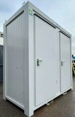 Bloque Sanitario Doble 2,4 × 1,5 m – WC + Urinario Separados, Aislado y Listo para Usar - Imagen 2