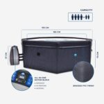 NETSPA SP-OCT165/MOB2 NetSpa Octopus – Semirrígido + Muebles – 4 a 6 plazas - Imagen 2