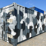 Contenedor Marítimo Camuflaje 20 pies – Acero CORTEN, 33 m³ y Carga 28 t