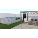 PISCINA ELEVADA ACERO RÍGIDO ILU PRO 230 - Imagen 5