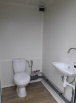 Módulo Sanitario 1 × WC – 130 × 176 × 224 cm, listo para usar en obras y eventos - Imagen 5