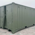 Contenedor de 20 pies con acceso lateral completo