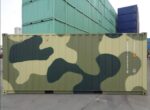 Contenedor Marítimo Camuflaje 20 pies – Acero CORTEN, 33 m³ y Carga 28 t - Imagen 3