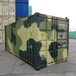 Contenedor Marítimo Camuflaje 20 pies – Acero CORTEN, 33 m³ y Carga 28 t