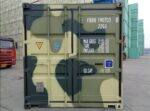 Contenedor Marítimo Camuflaje 20 pies – Acero CORTEN, 33 m³ y Carga 28 t - Imagen 6