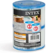 Intex PureSpa Deluxe Madera Gris 85″ x 25″ - Imagen 5