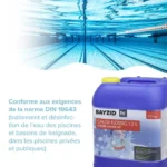 Bayzid® Cloro Líquido 48° – Desinfectante rápido para piscinas – 4 botellas de 25 kg – 13-15% de cloro activo - Imagen 3