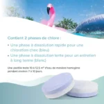 Höfer Chemie 2 x 5 kg (10 kg) Tabletas de cloro BAYZID® (200 g) para piscinas de disolución lenta - Imagen 3