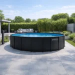 Kit de piscina tubular elevada INTEX Ultra XTR - 549 x 132 cm - Redonda (escalera, válvulas, filtro, alfombrilla de suelo, cubierta)