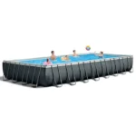 Kit de piscina tubular desmontable Intex Ultra XTR - 975 x 488 x 132 cm - Rectangular (Filtro de arena + Accesorios) - 26374GN - Imagen 3