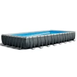 Kit de piscina tubular desmontable Intex Ultra XTR - 975 x 488 x 132 cm - Rectangular (Filtro de arena + Accesorios) - 26374GN - Imagen 4