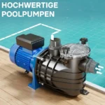 Bomba para piscinas Wiltec 2200W – Caudal 26400 l/h – Altura de impulsión 18 m – Bomba de filtración y circulación para filtros de agua – P - Imagen 2