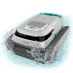 Limpiador robótico inalámbrico para piscinas, 4 motores, 300 min de autonomía, batería de 10200 mAh, 4 modos de limpieza: suelo/paredes/línea de flotación - Imagen 2