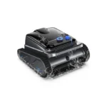 Limpiador robótico inalámbrico para piscinas, 4 motores, 300 min de autonomía, batería de 10200 mAh, 4 modos de limpieza: suelo/paredes/línea de flotación