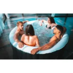 Spa hinchable - O'SPAZIA - Modelo laminado - 4 personas - 130 microchorros - Hasta 40 °C - Imagen 2