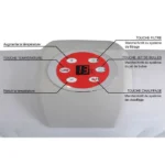 Spa hinchable - O'SPAZIA - Modelo laminado - 4 personas - 130 microchorros - Hasta 40 °C - Imagen 4