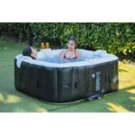 Spa cuadrado hinchable Ospazia - 4 plazas - 130 microchorros - 40 °C - Imagen 3