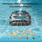 Robot inalámbrico para piscinas WYBOT - C2 Vision - Visión inteligente - 8 modos de limpieza - 180 min de duración de la batería - Imagen 2
