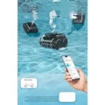 Robot inalámbrico para piscinas WYBOT - C2 Vision - Visión inteligente - 8 modos de limpieza - 180 min de duración de la batería - Imagen 3
