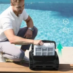 Robot inalámbrico para piscinas WYBOT - C2 Vision - Visión inteligente - 8 modos de limpieza - 180 min de duración de la batería - Imagen 5